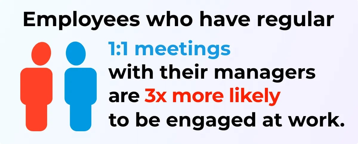 Benefits of 1:1 meetings