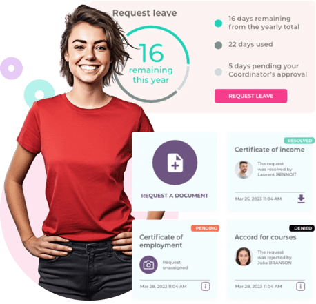 Make HR admin tasks a breeze Make HR admin tasks a breeze