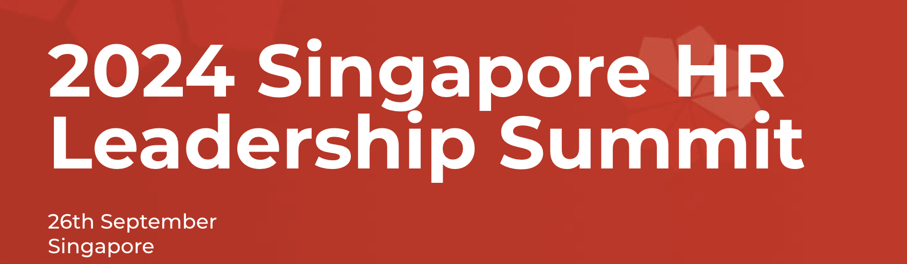 Singapore HR Leadership Summit